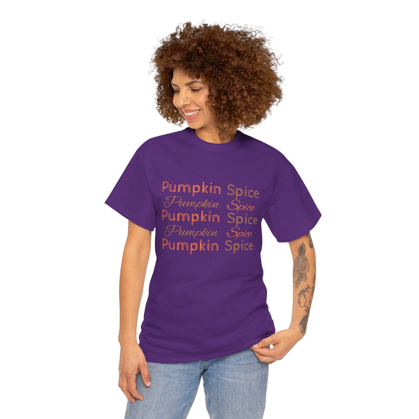 Pumpkin Spice Unisex Heavy Cotton Tee