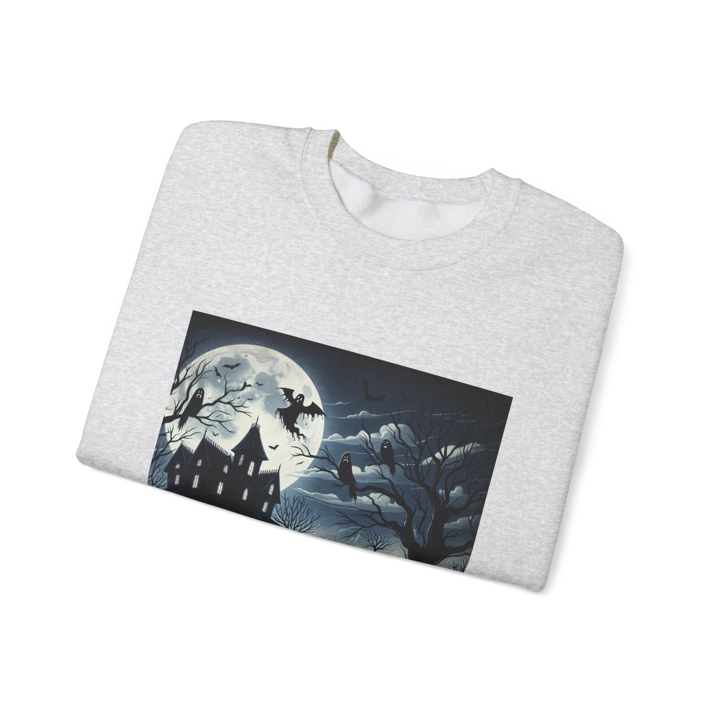 Spooky Night Unisex Crewneck Sweatshirt