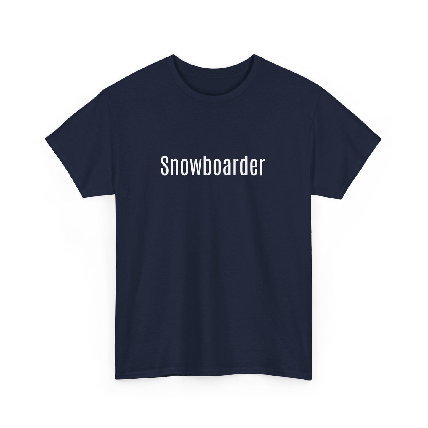 Snowboarder Unisex Heavy Cotton Tee