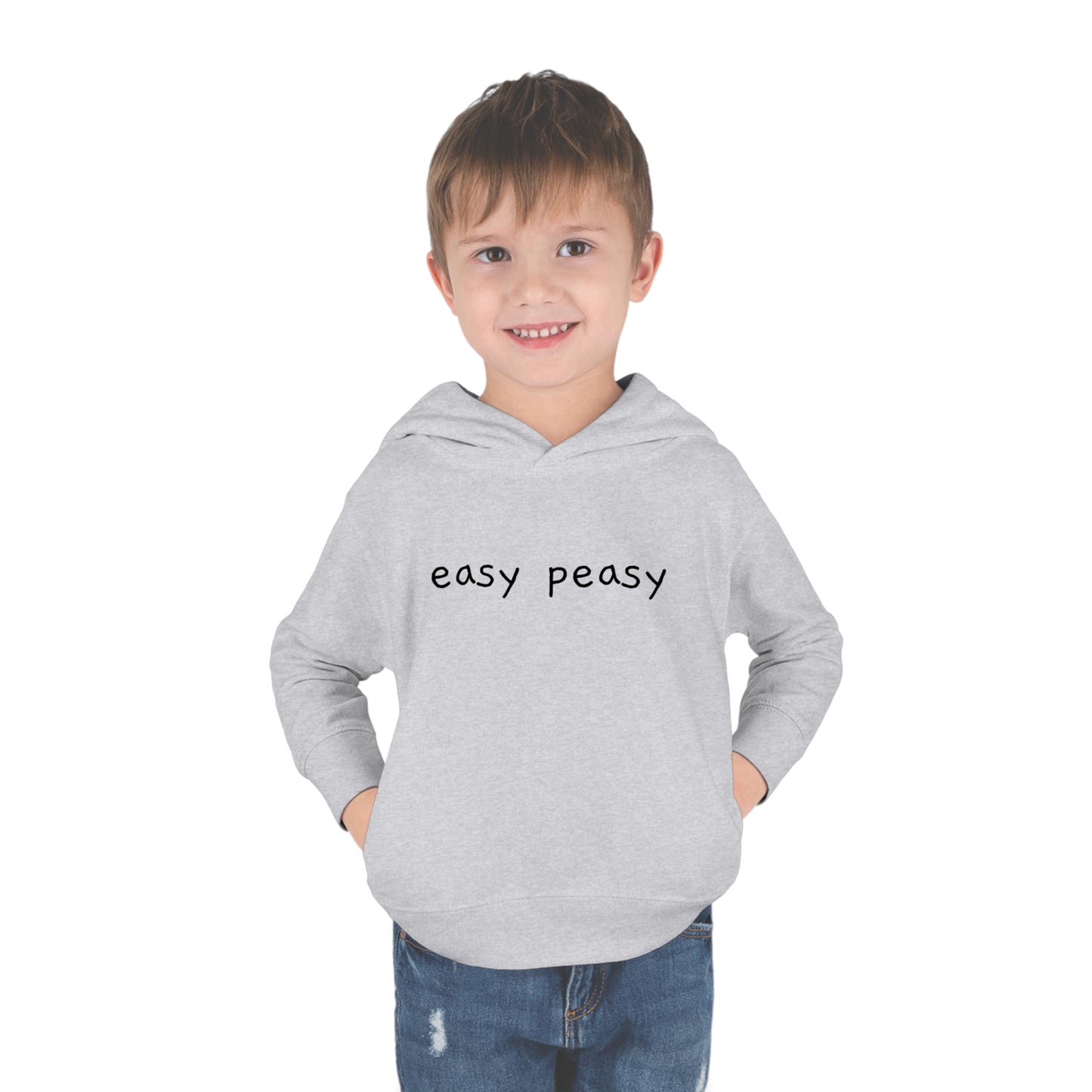 Easy Peasy Lemon Squeezy Toddler Pullover Fleece Hoodie