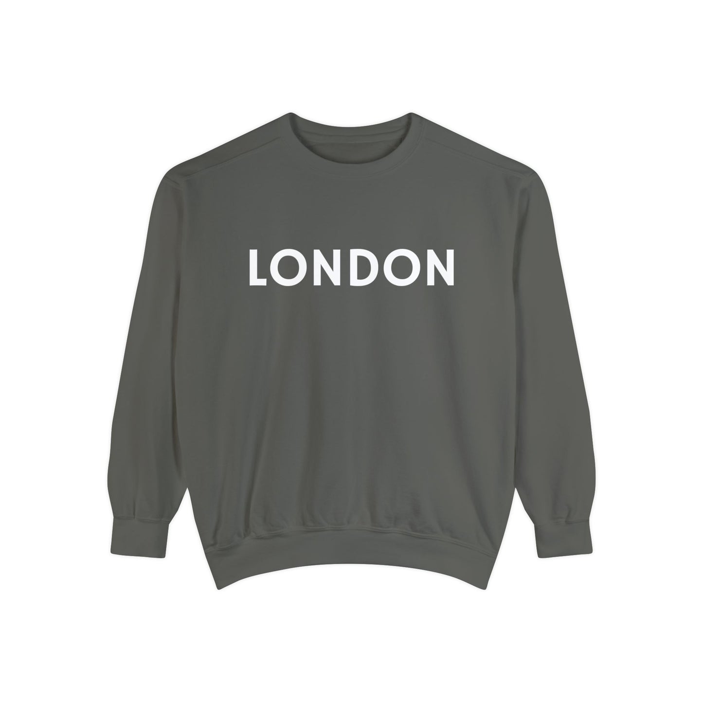 London Unisex Garment-Dyed Sweatshirt