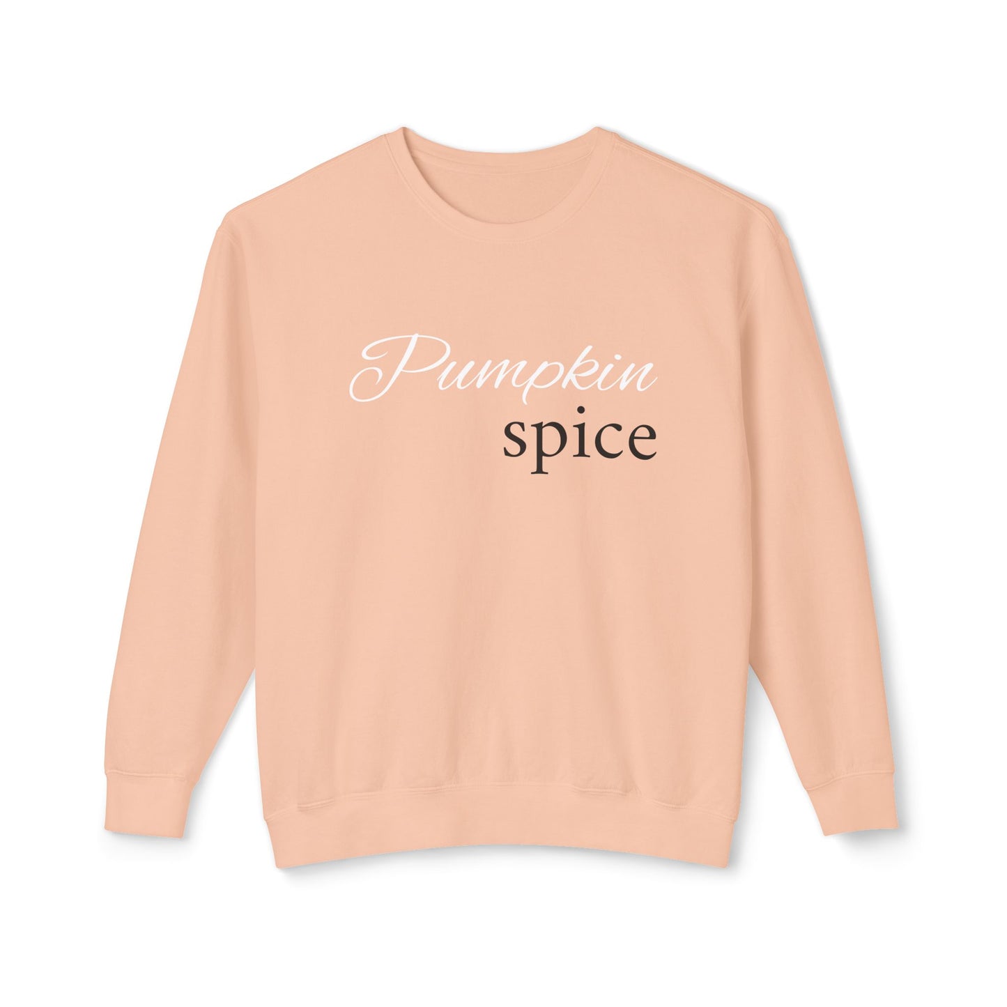 Pumpkin Spice Unisex Lightweight Crewneck Sweatshirt