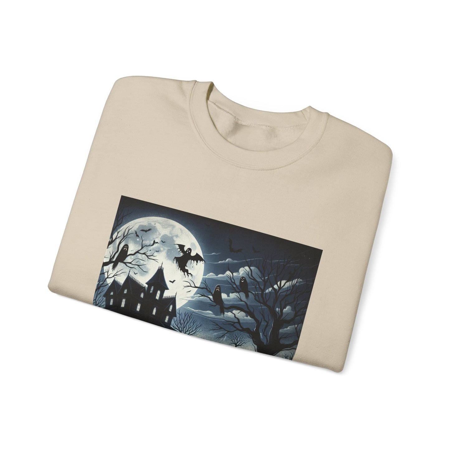 Spooky Night Unisex Crewneck Sweatshirt