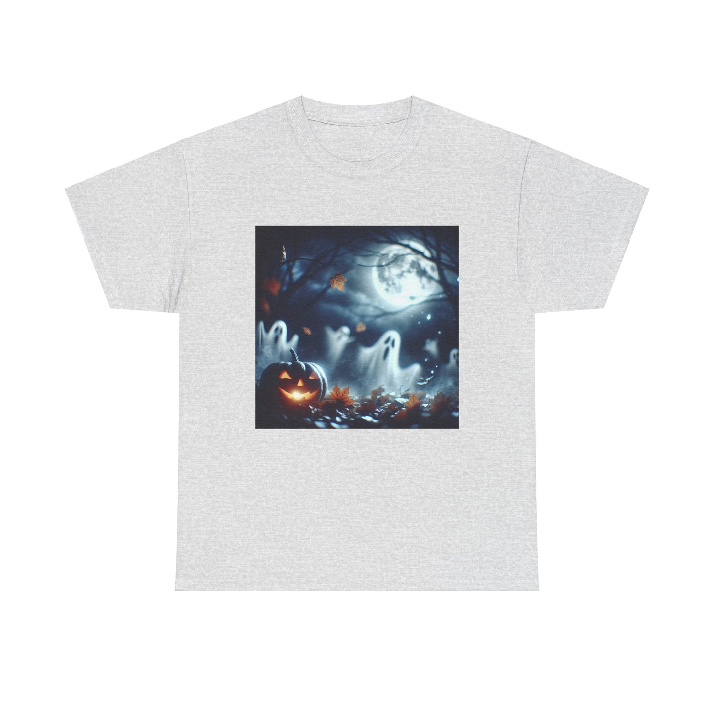 Halloween Ghosts - Unisex Heavy Cotton Tee