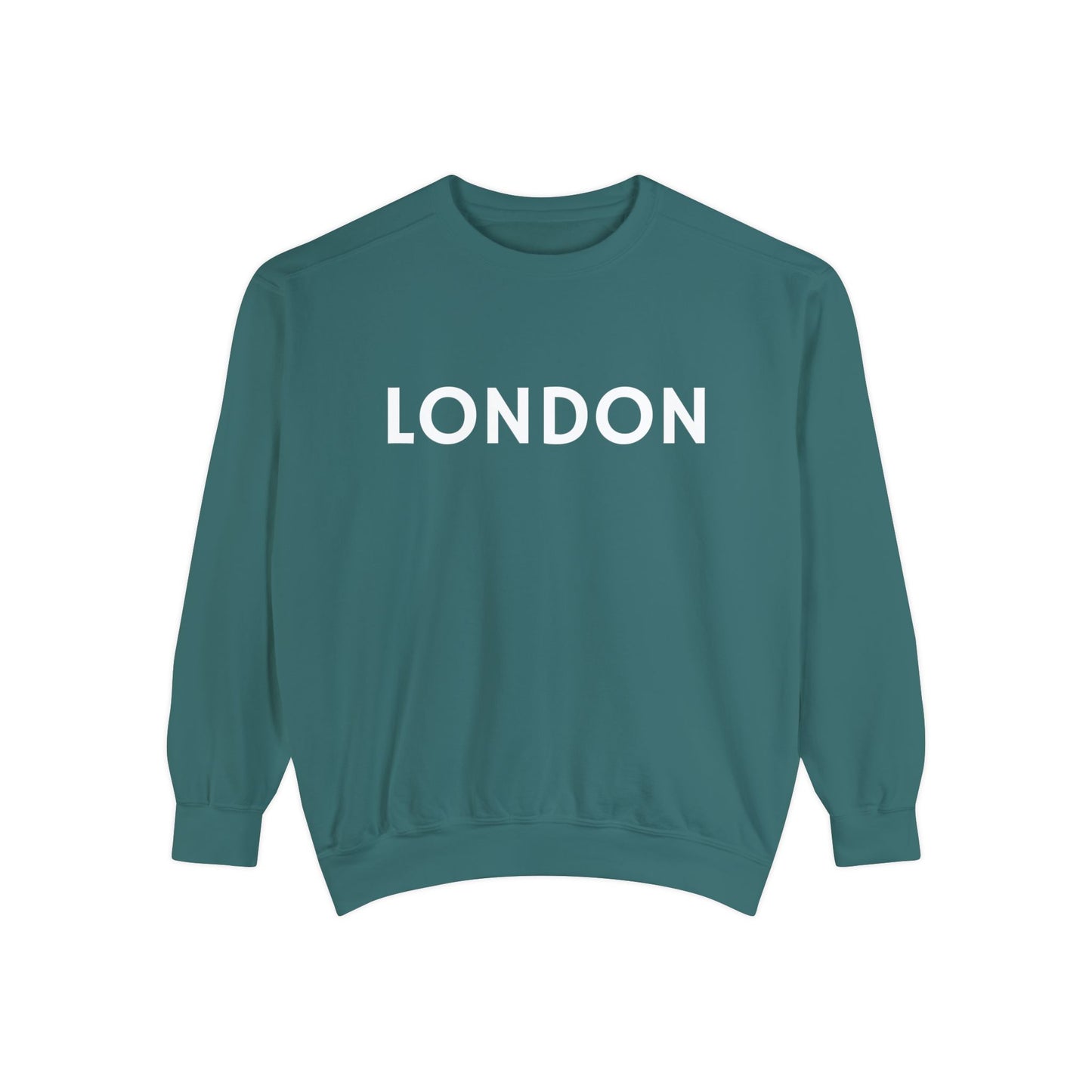 London Unisex Garment-Dyed Sweatshirt