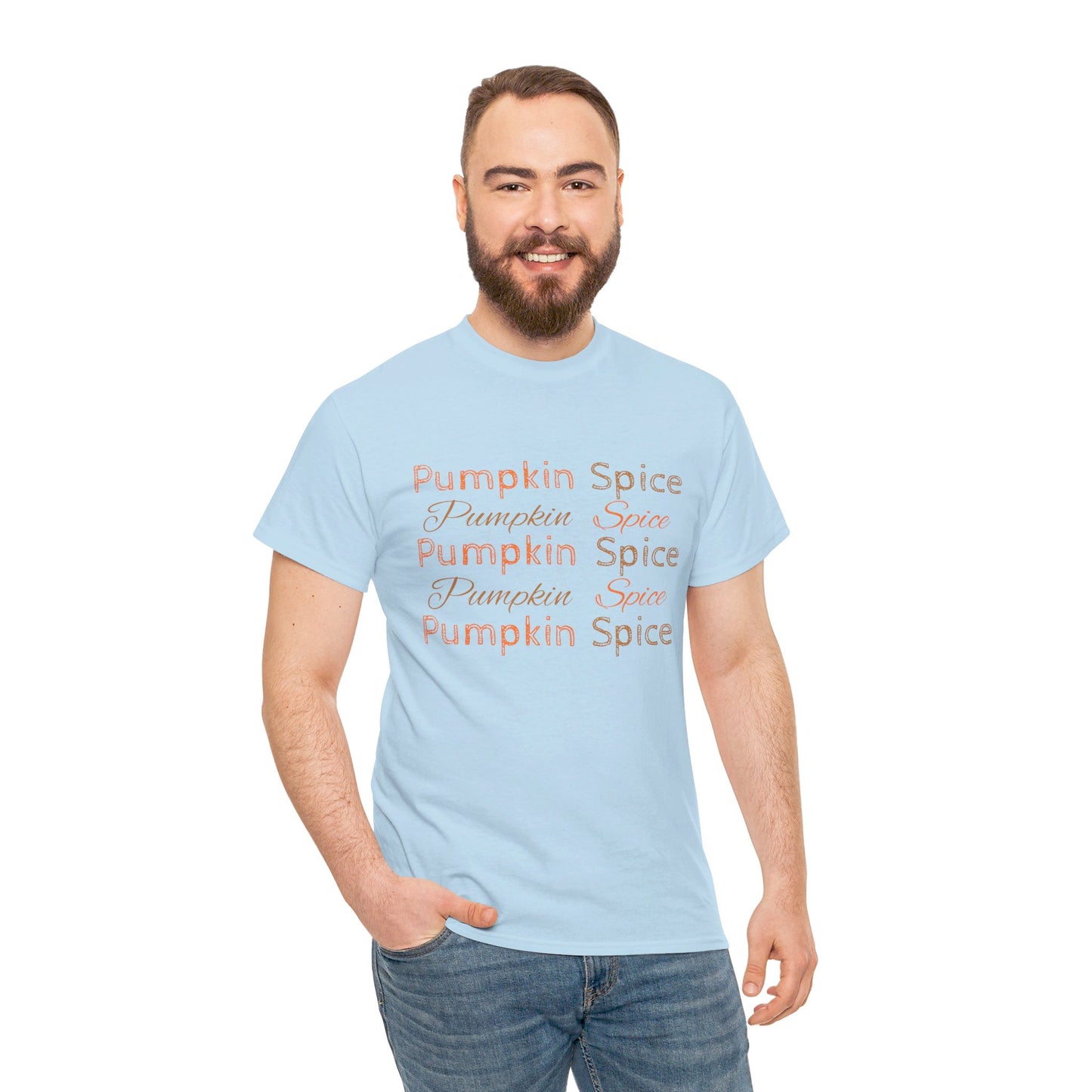 Pumpkin Spice Unisex Heavy Cotton Tee