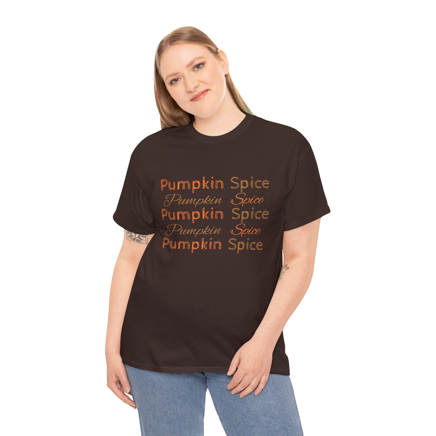 Pumpkin Spice Unisex Heavy Cotton Tee