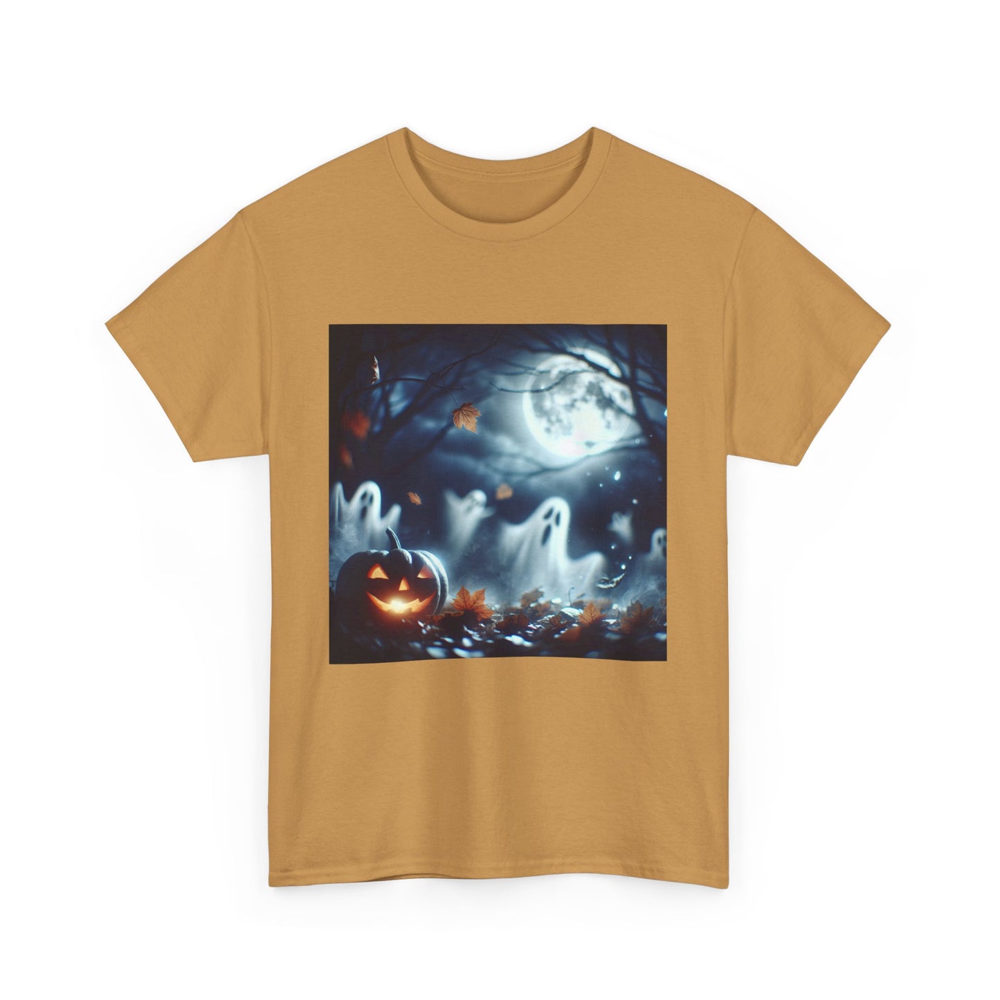 Halloween Ghosts - Unisex Heavy Cotton Tee