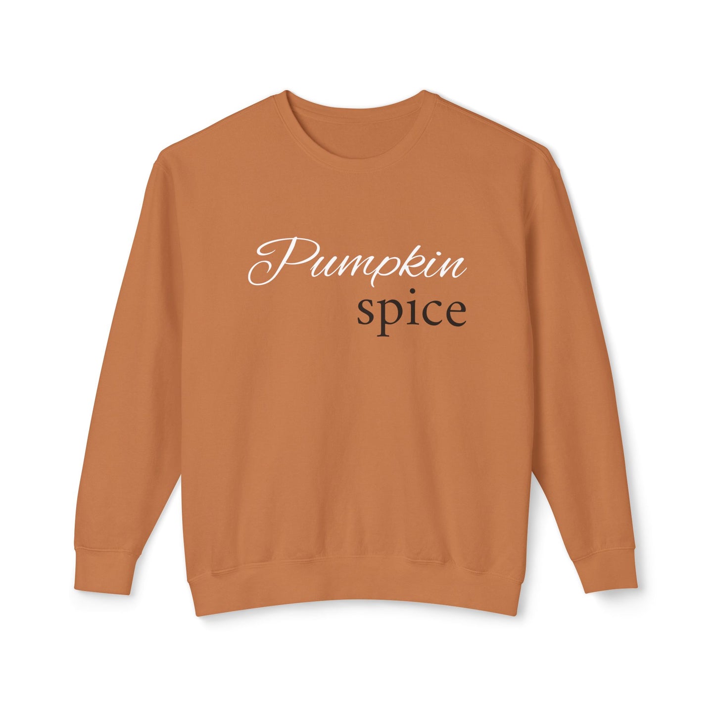 Pumpkin Spice Unisex Lightweight Crewneck Sweatshirt