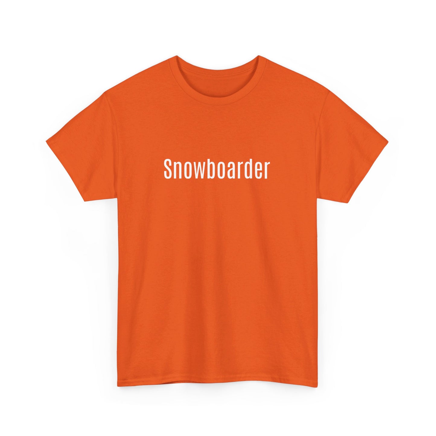 Snowboarder Unisex Heavy Cotton Tee