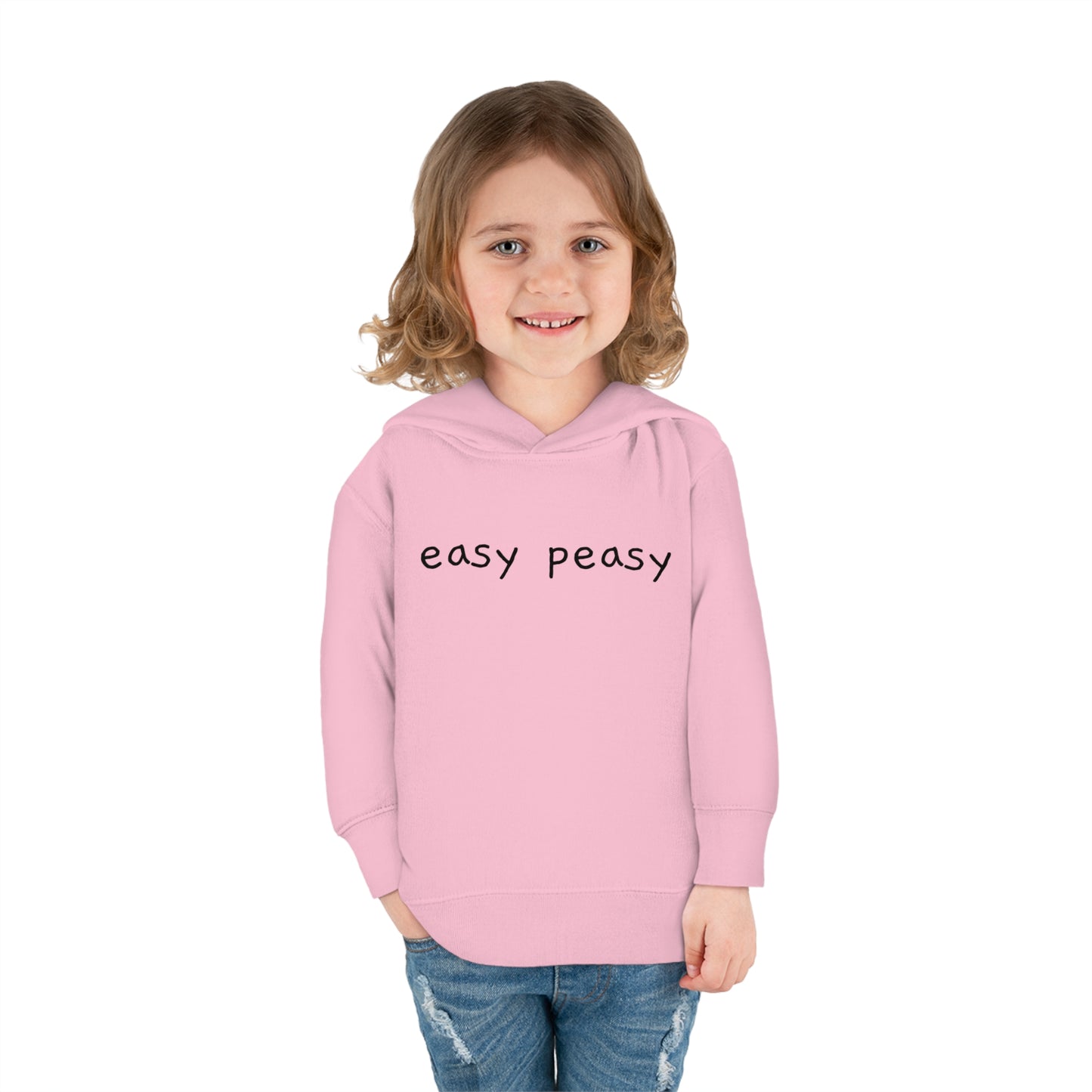 Easy Peasy Lemon Squeezy Toddler Pullover Fleece Hoodie