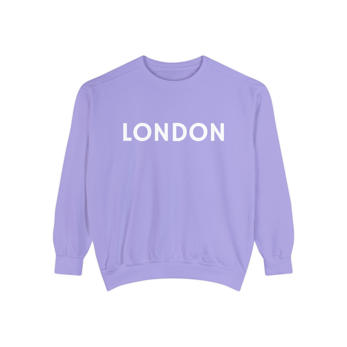 London Unisex Garment-Dyed Sweatshirt