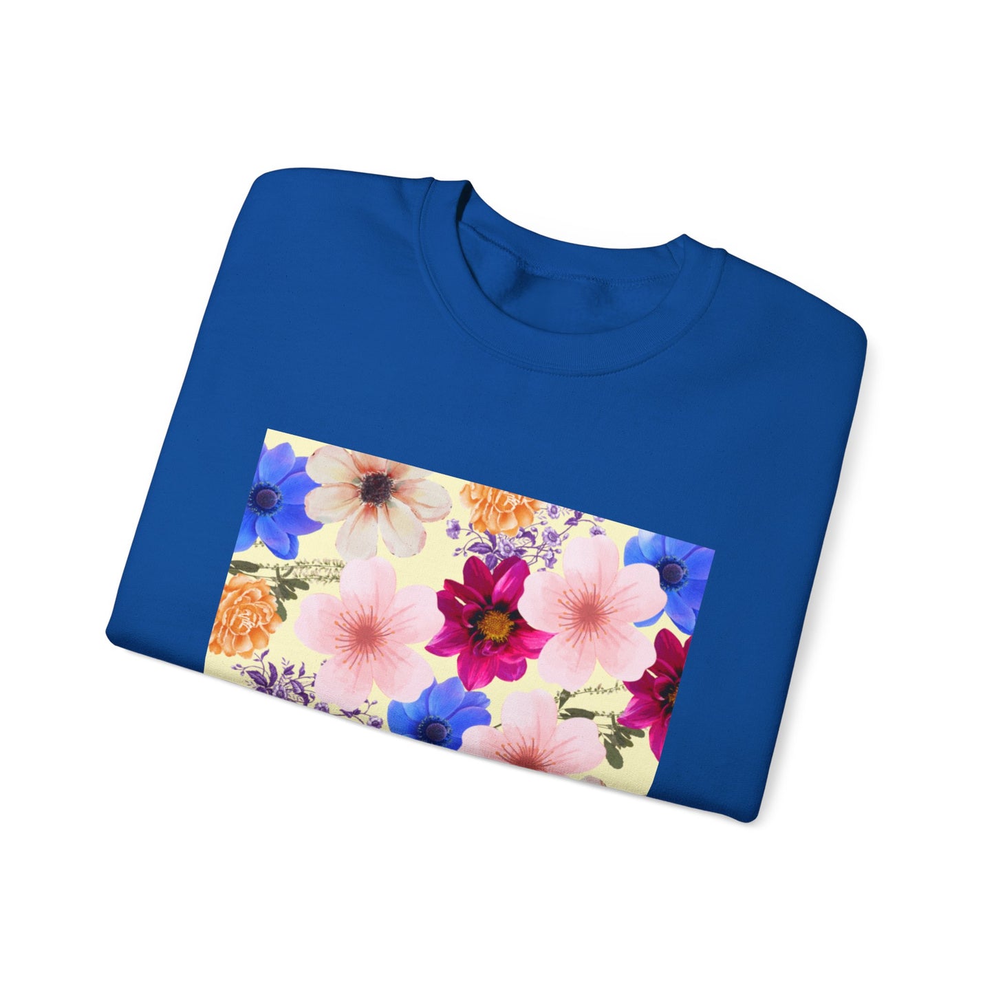 Flower Power Unisex Heavy Blend™ Crewneck Sweatshirt