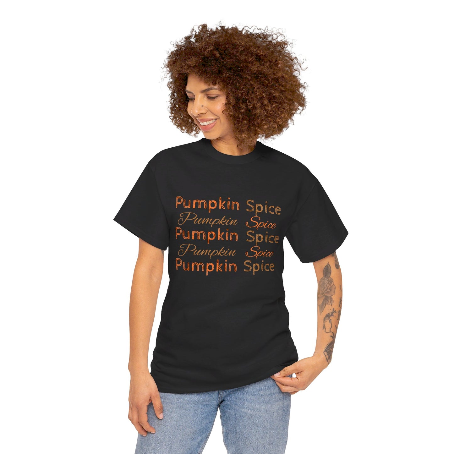 Pumpkin Spice Unisex Heavy Cotton Tee