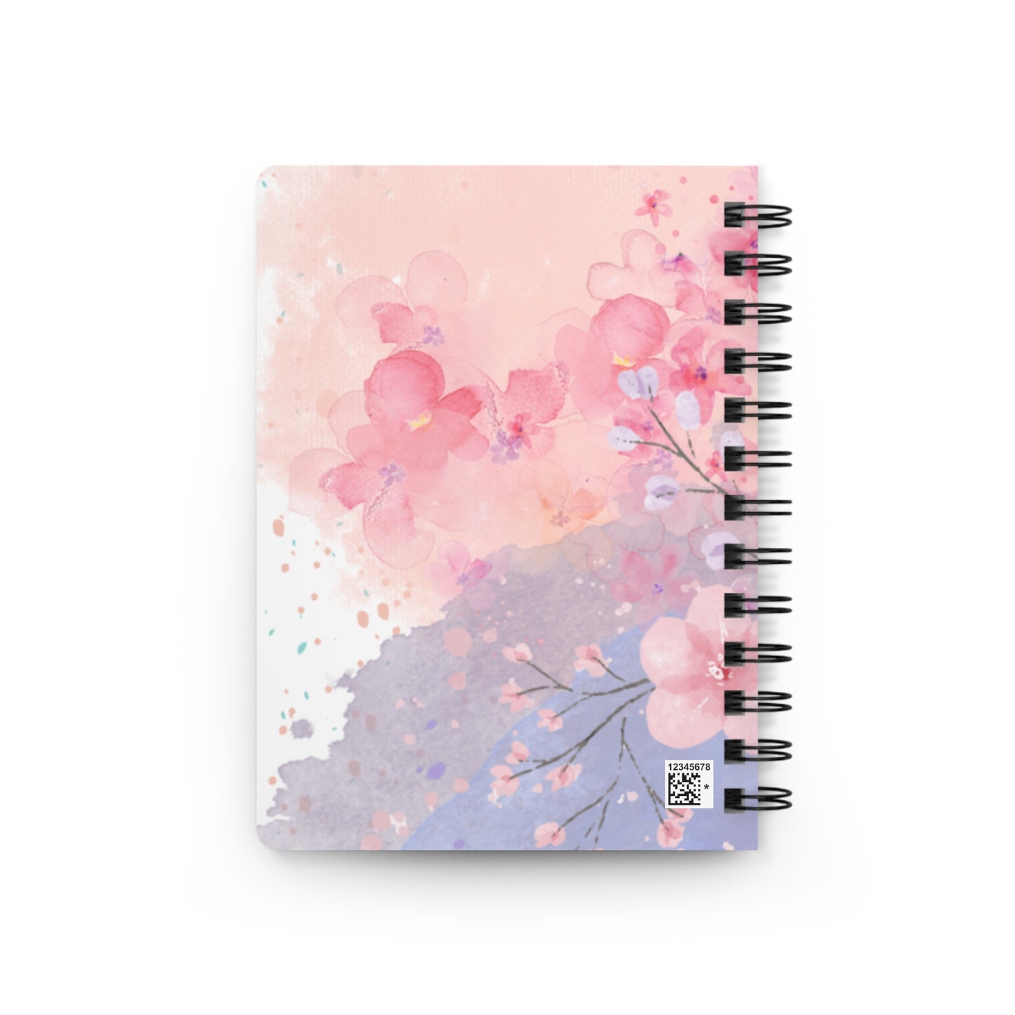 Floral Spiral Bound Journal