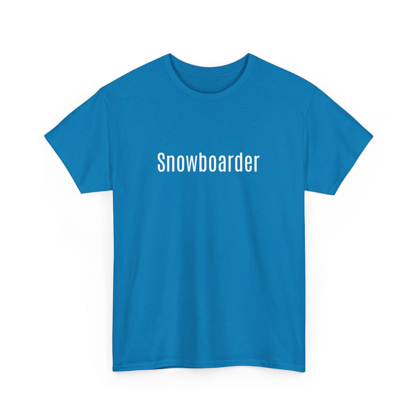 Snowboarder Unisex Heavy Cotton Tee