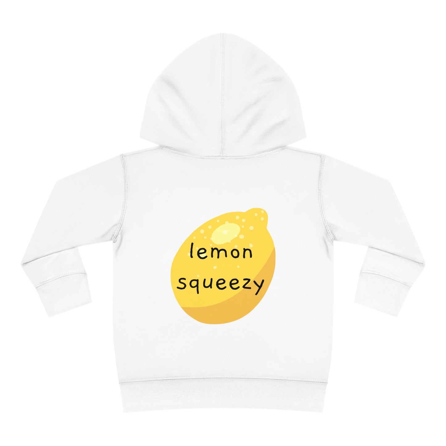 Easy Peasy Lemon Squeezy Toddler Pullover Fleece Hoodie