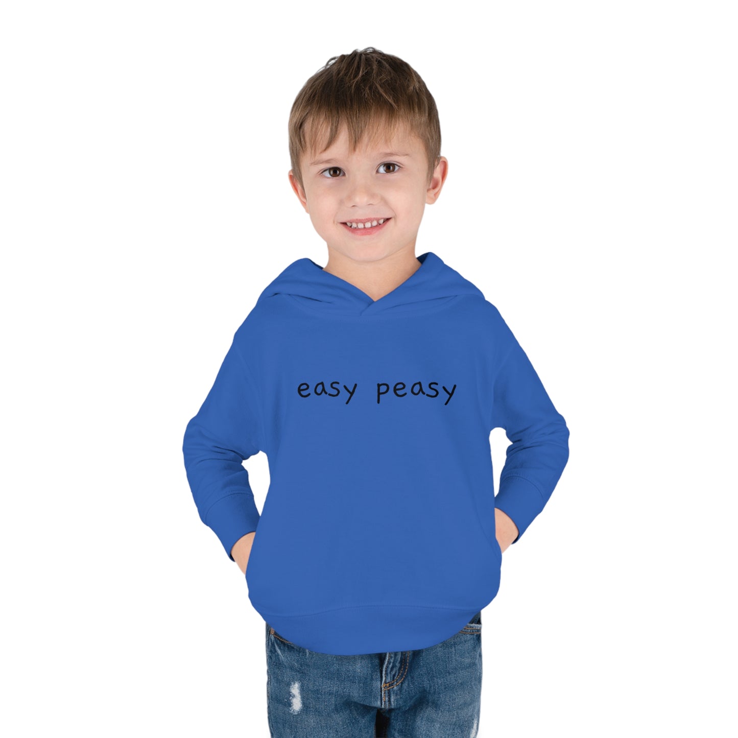 Easy Peasy Lemon Squeezy Toddler Pullover Fleece Hoodie