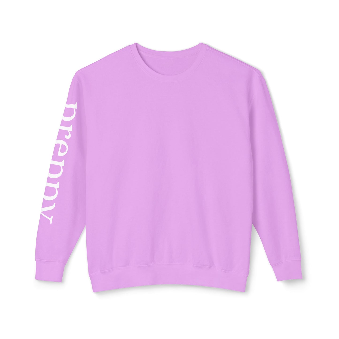 Preppy Unisex Lightweight Crewneck Sweatshirt