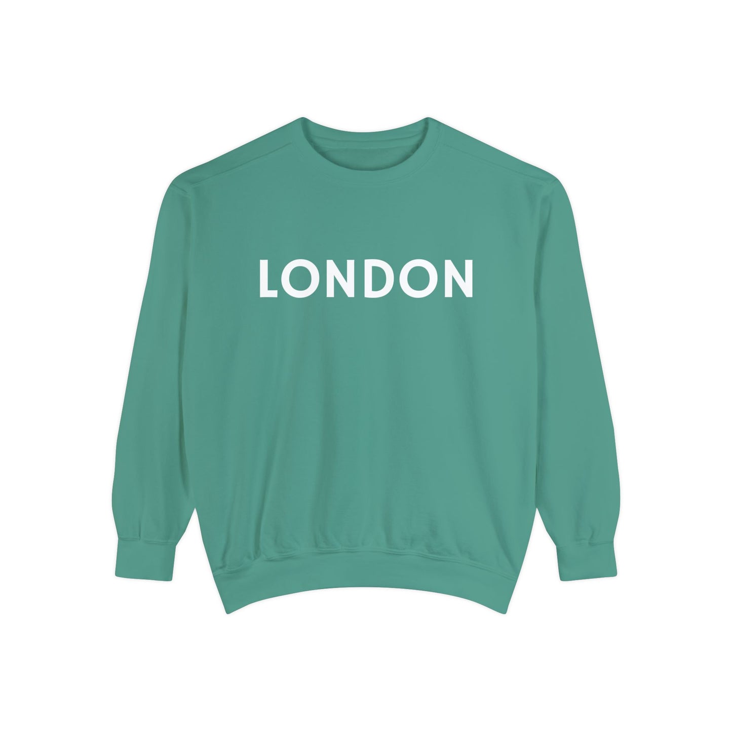 London Unisex Garment-Dyed Sweatshirt