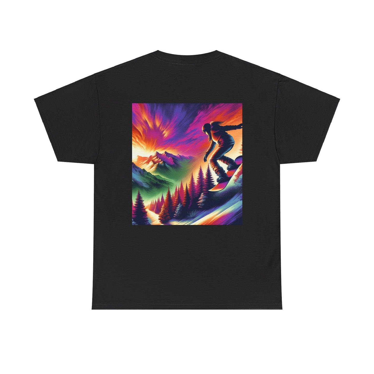 Snowboarder Unisex Heavy Cotton Tee