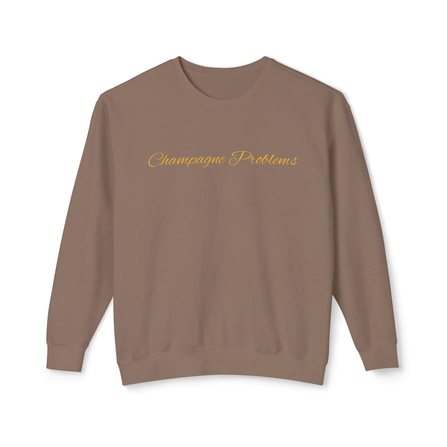 Champagne Problems Unisex Lightweight Crewneck Sweatshirt