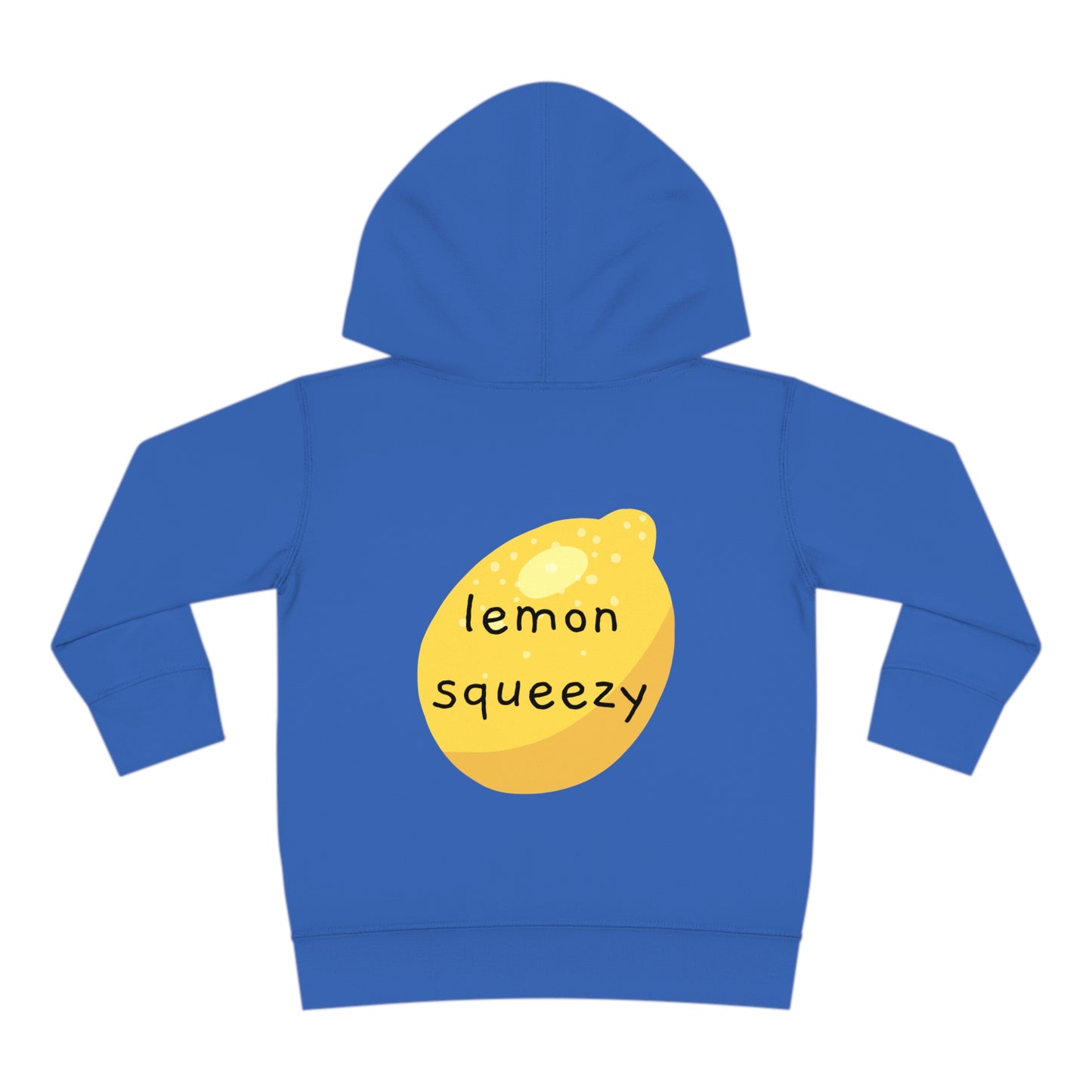 Easy Peasy Lemon Squeezy Toddler Pullover Fleece Hoodie