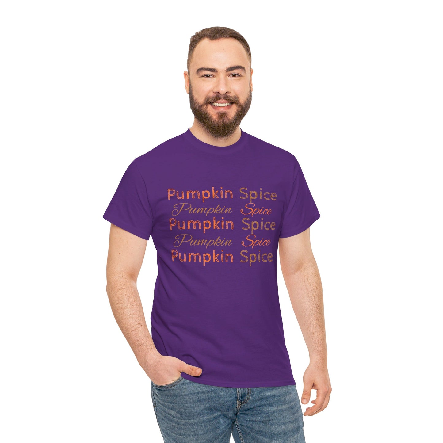 Pumpkin Spice Unisex Heavy Cotton Tee