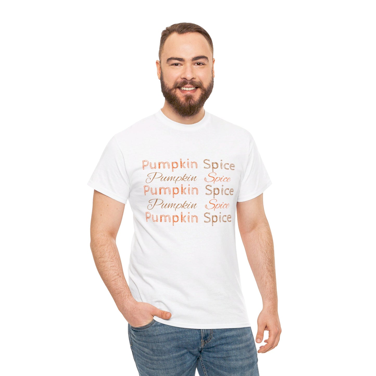 Pumpkin Spice Unisex Heavy Cotton Tee