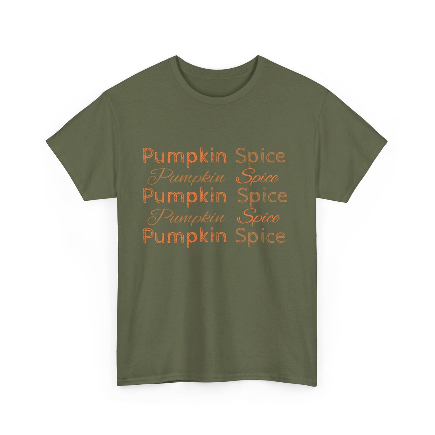 Pumpkin Spice Unisex Heavy Cotton Tee