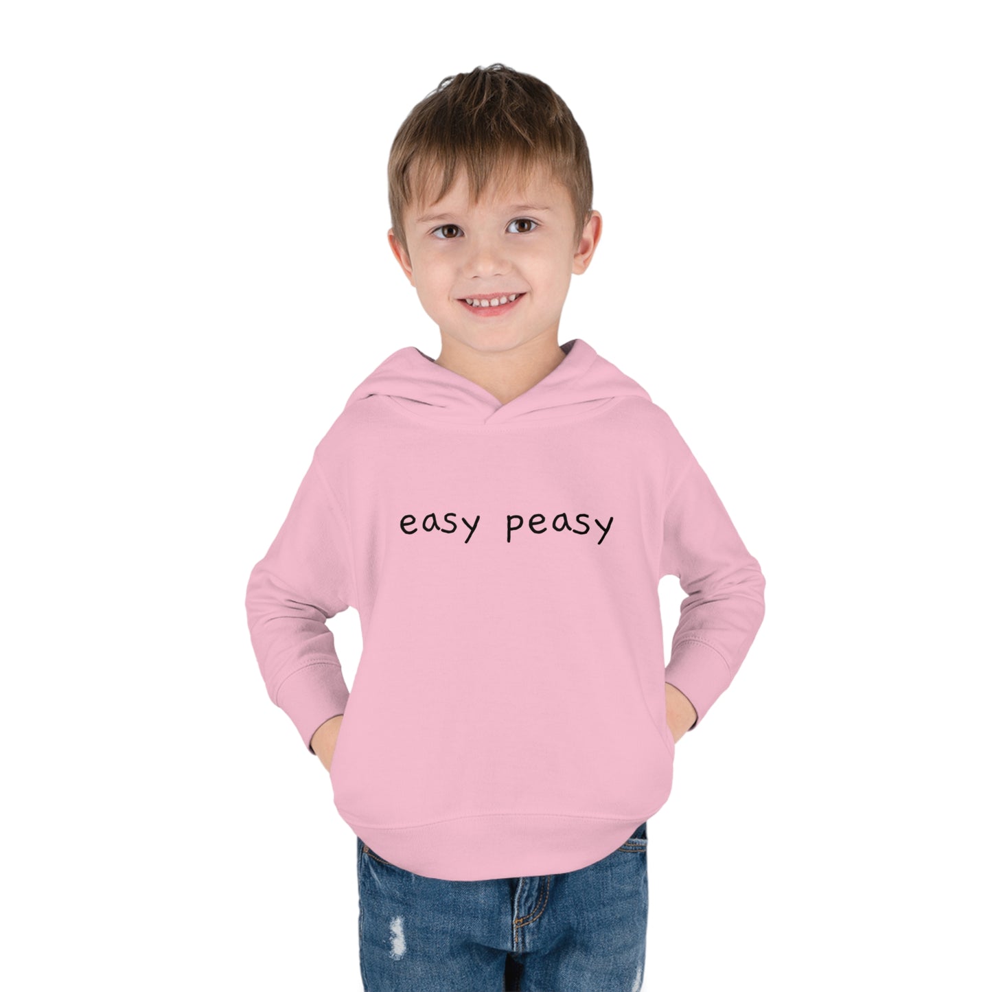 Easy Peasy Lemon Squeezy Toddler Pullover Fleece Hoodie