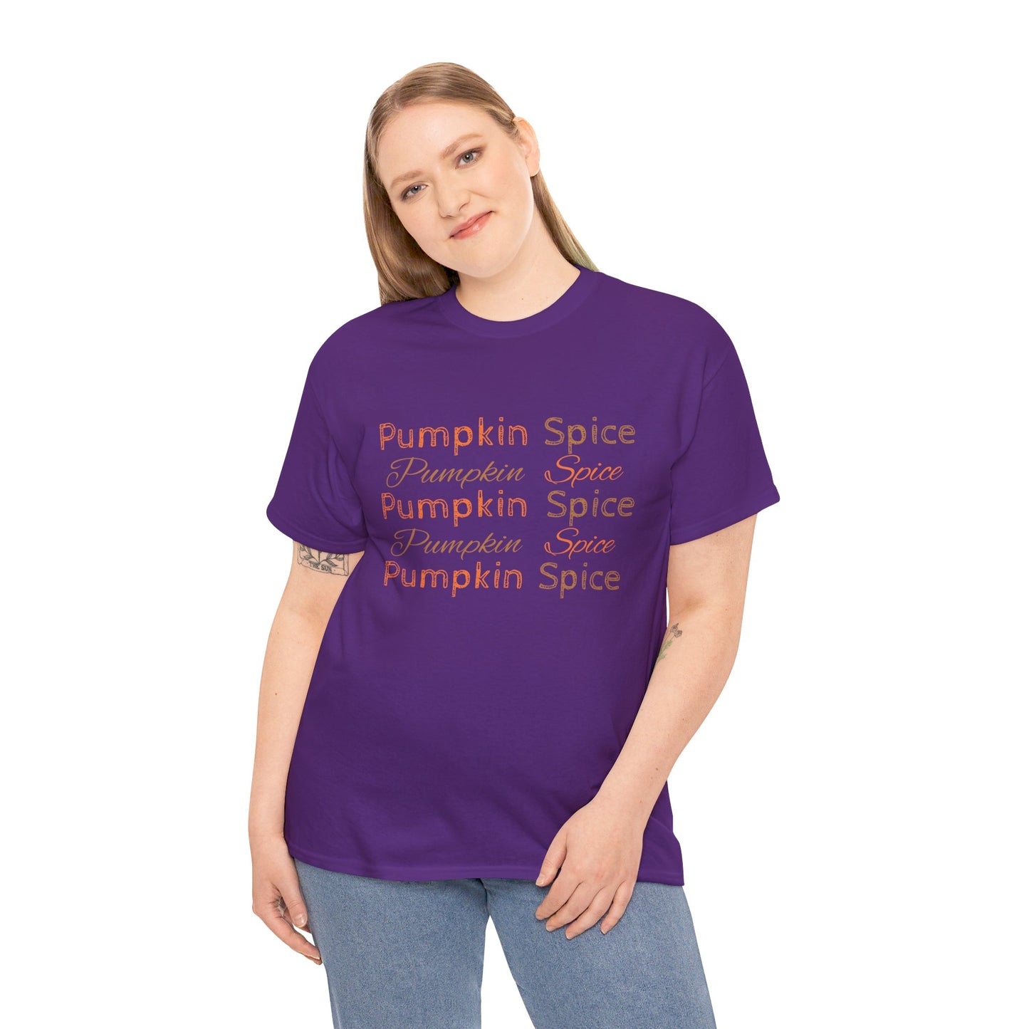 Pumpkin Spice Unisex Heavy Cotton Tee