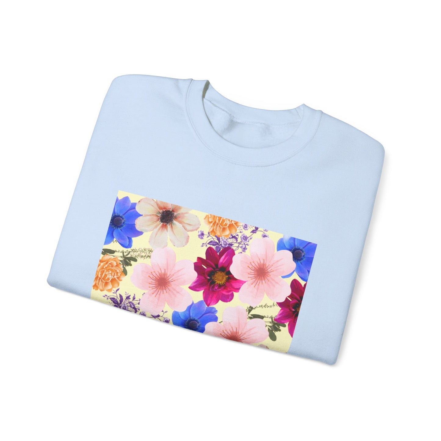 Flower Power Unisex Heavy Blend™ Crewneck Sweatshirt