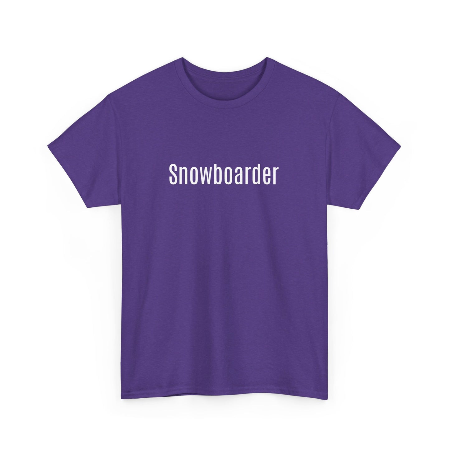 Snowboarder Unisex Heavy Cotton Tee