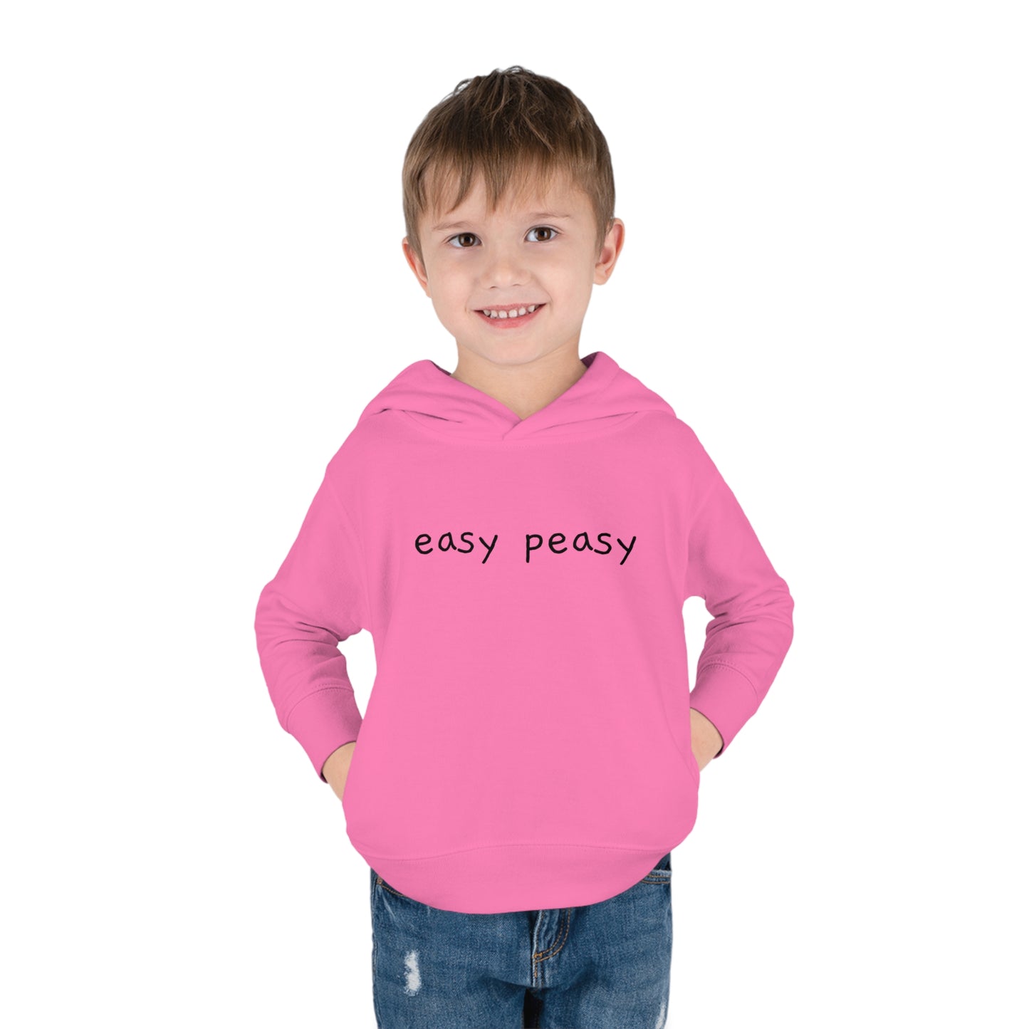 Easy Peasy Lemon Squeezy Toddler Pullover Fleece Hoodie