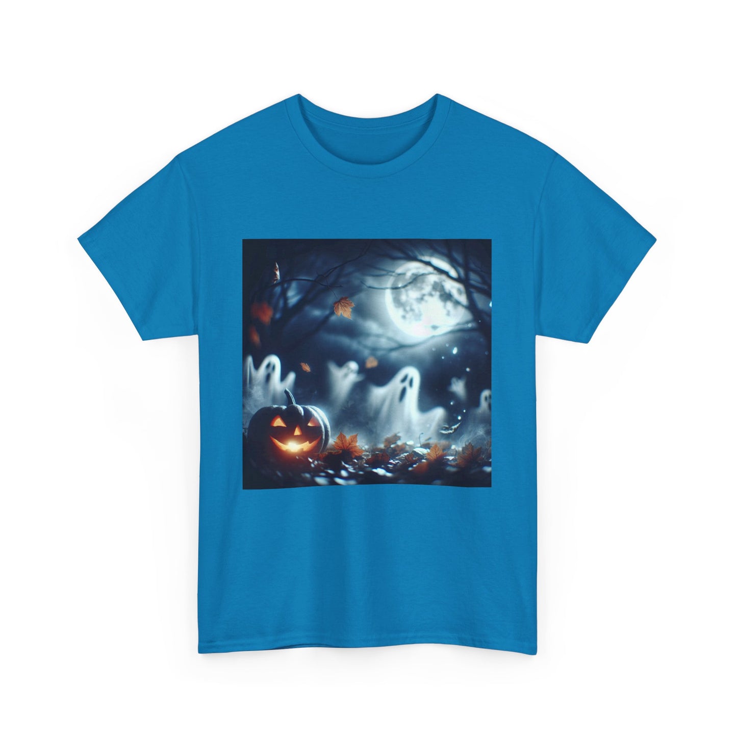 Halloween Ghosts - Unisex Heavy Cotton Tee