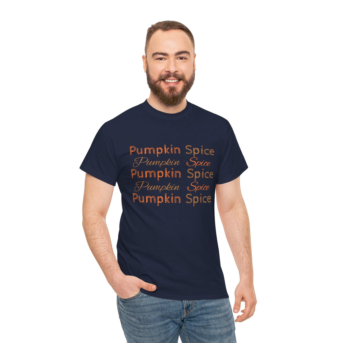 Pumpkin Spice Unisex Heavy Cotton Tee