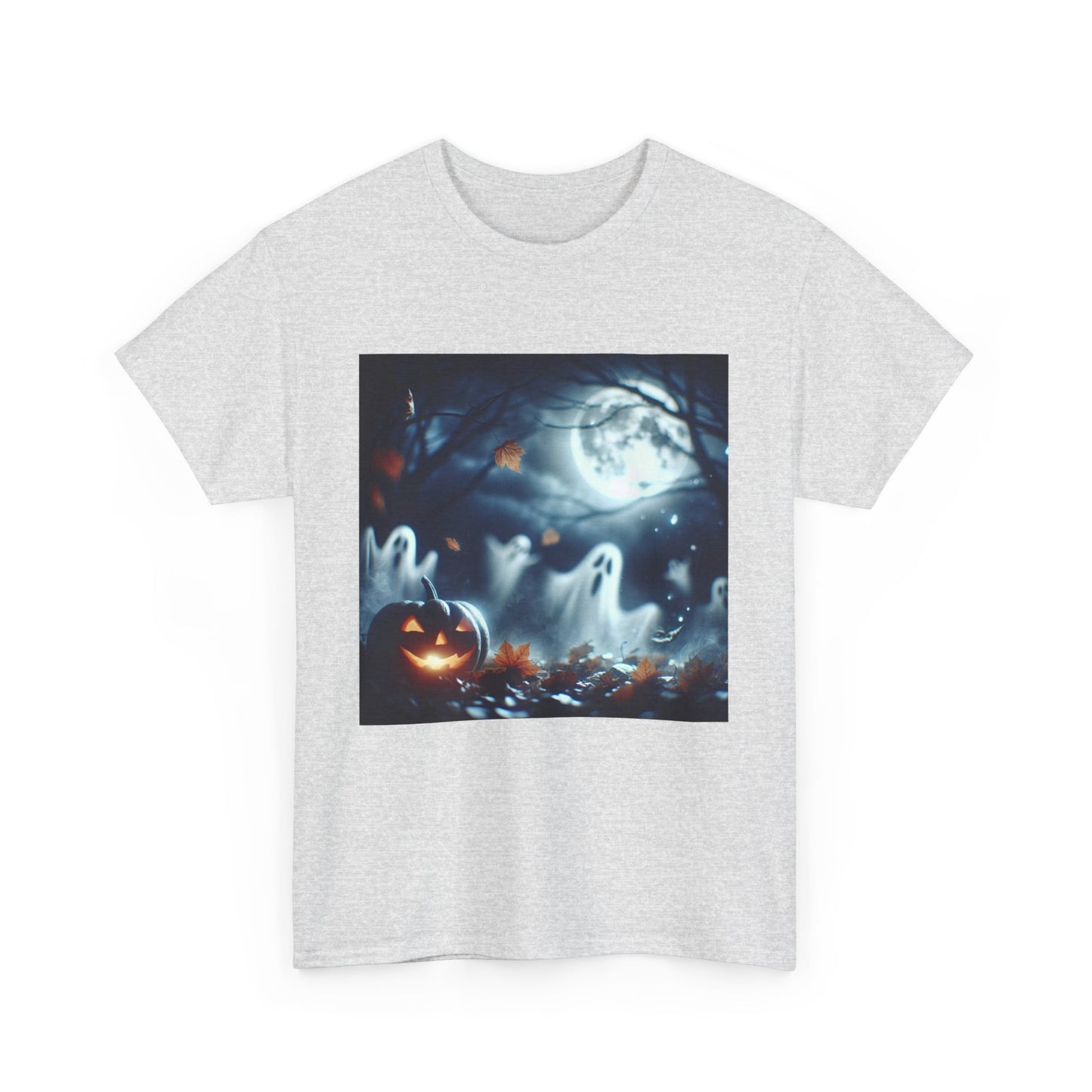 Halloween Ghosts - Unisex Heavy Cotton Tee