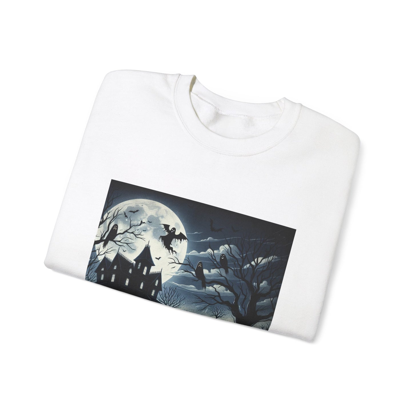 Spooky Night Unisex Crewneck Sweatshirt