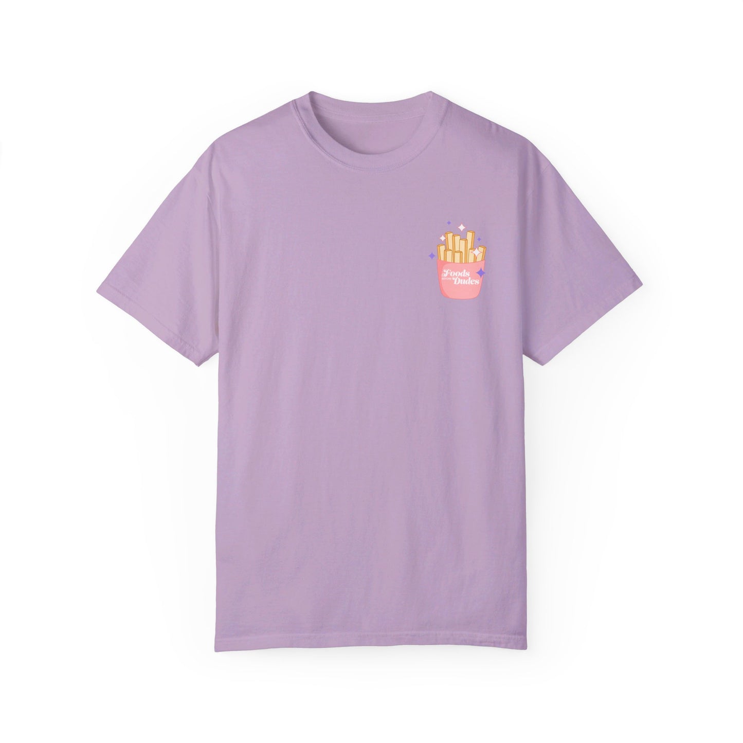 Foods before Dudes / Mukbang Favs Unisex Garment-Dyed T-shirt