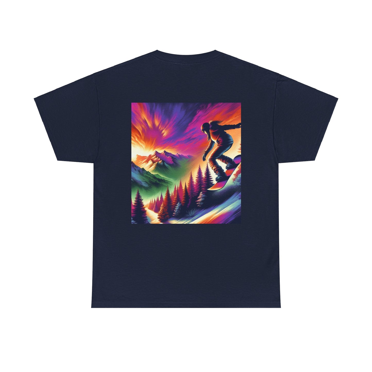 Snowboarder Unisex Heavy Cotton Tee