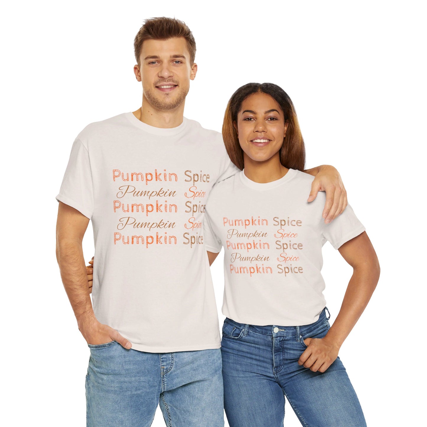 Pumpkin Spice Unisex Heavy Cotton Tee