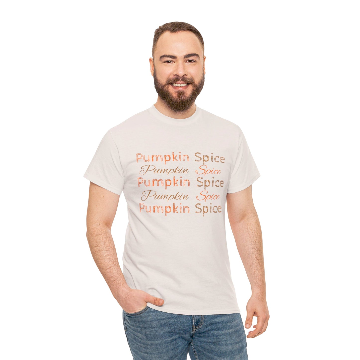 Pumpkin Spice Unisex Heavy Cotton Tee