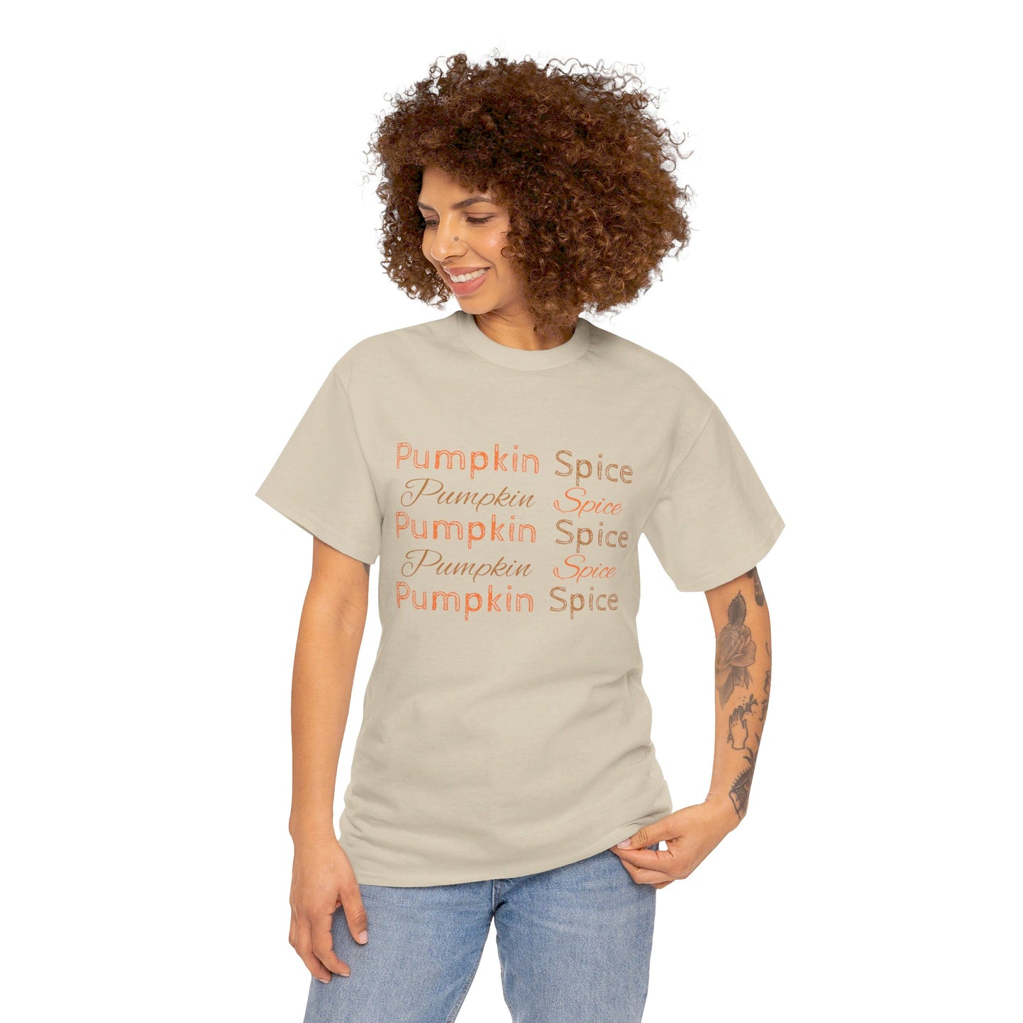 Pumpkin Spice Unisex Heavy Cotton Tee