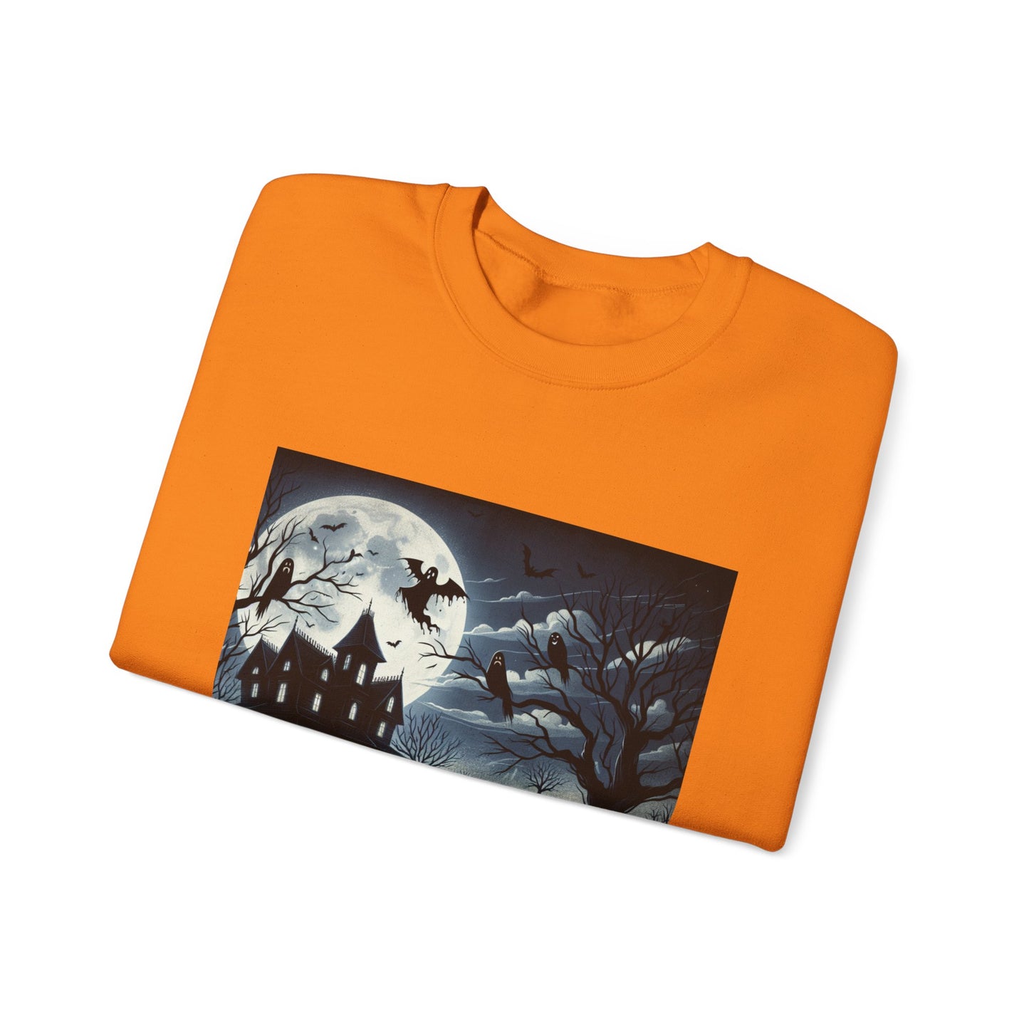 Spooky Night Unisex Crewneck Sweatshirt