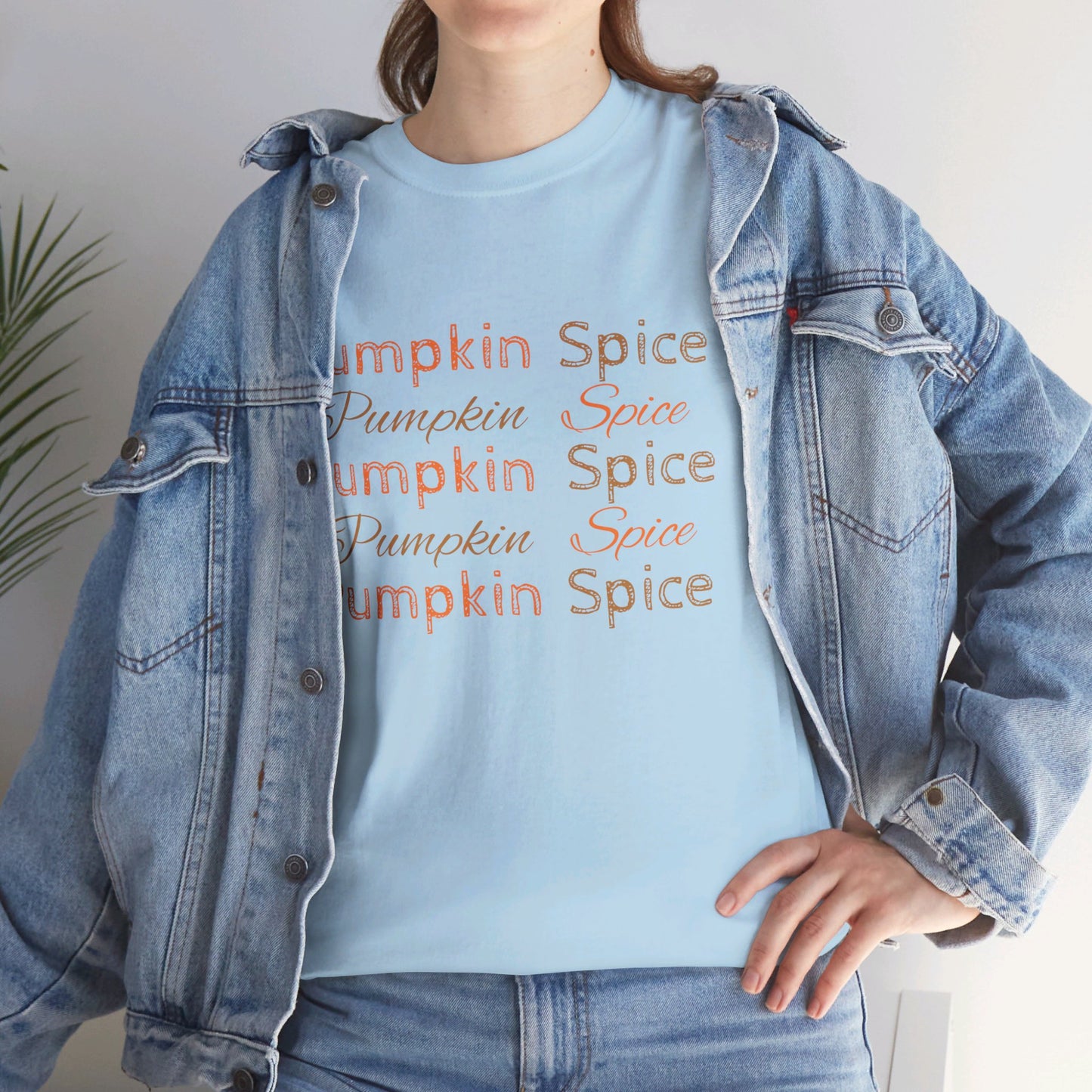 Pumpkin Spice Unisex Heavy Cotton Tee