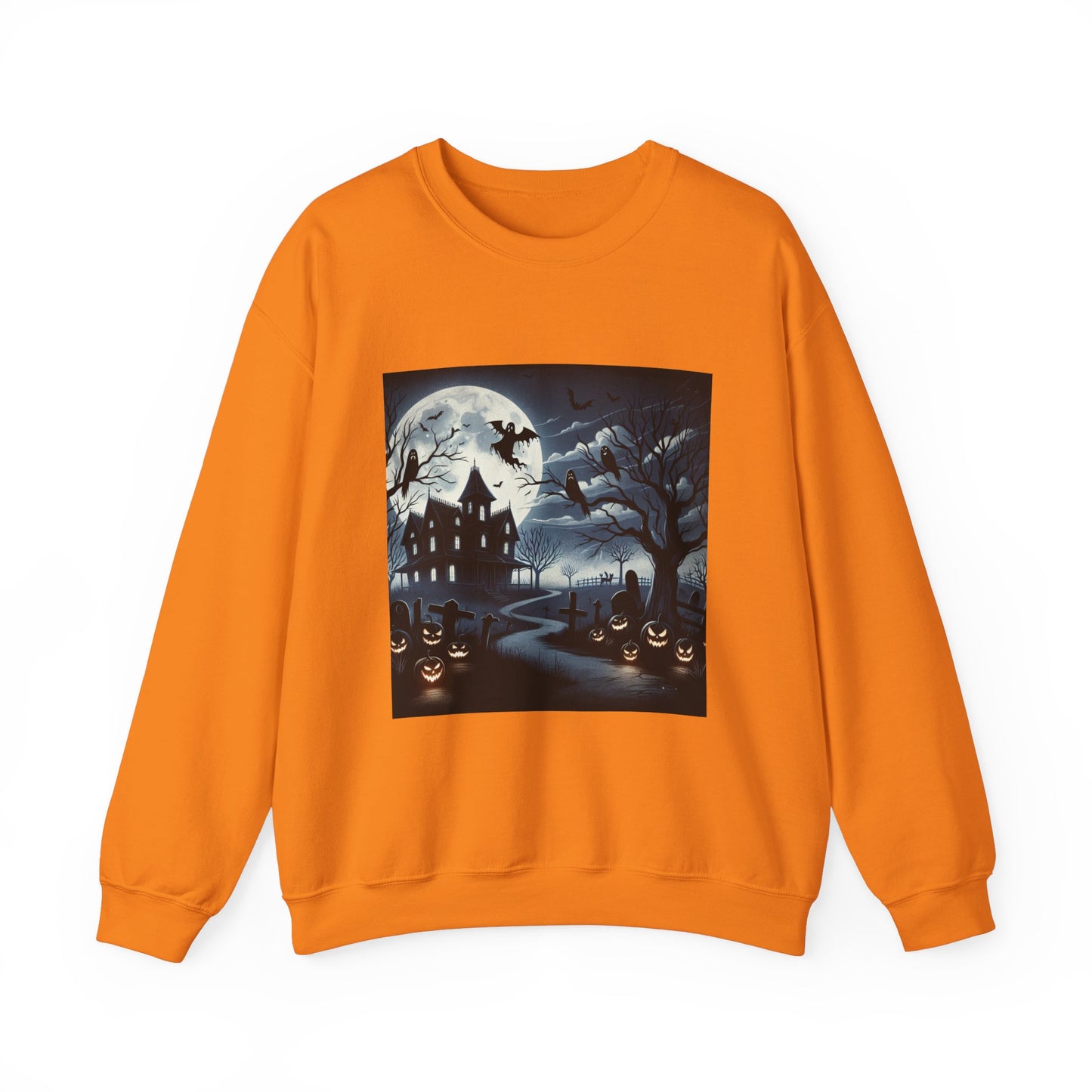 Spooky Night Unisex Crewneck Sweatshirt