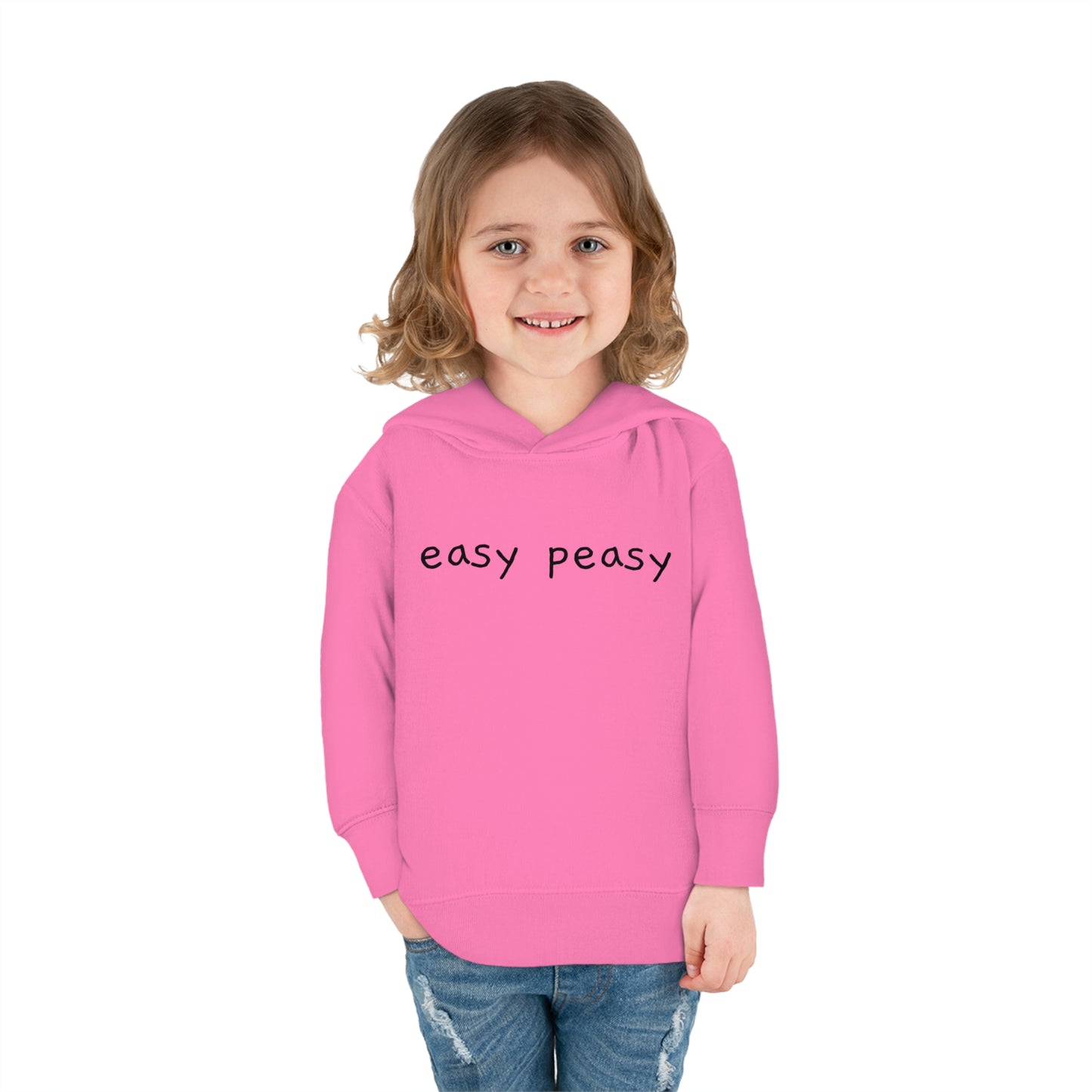 Easy Peasy Lemon Squeezy Toddler Pullover Fleece Hoodie