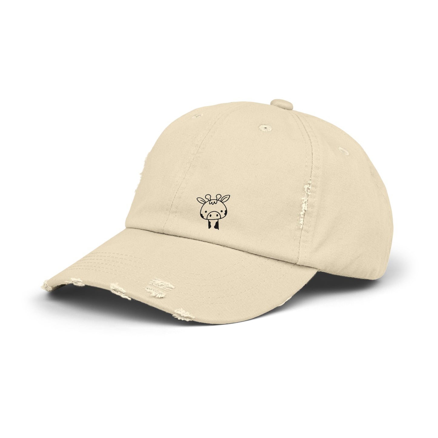 Giraffe Distressed Cap