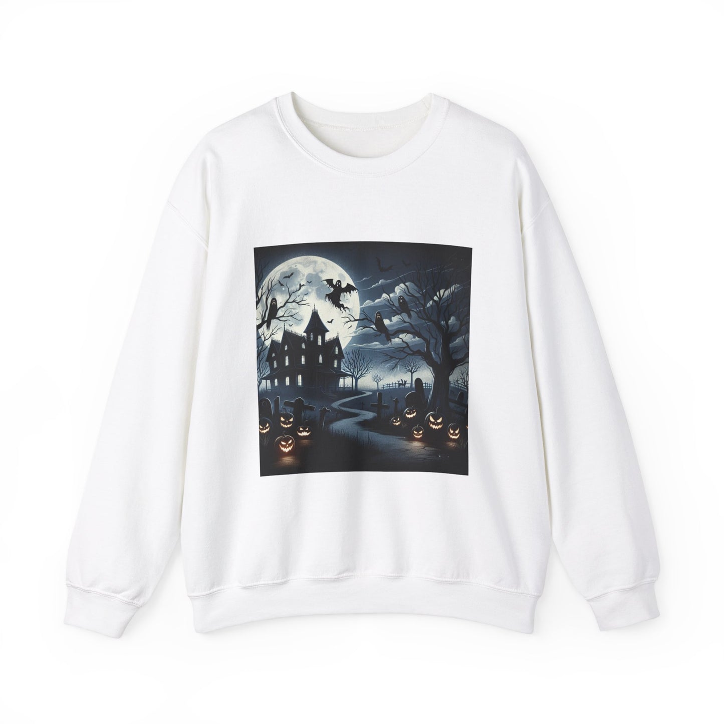 Spooky Night Unisex Crewneck Sweatshirt